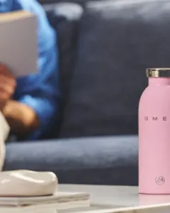 Smeg bottle and tumbler 