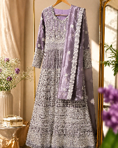 Lehenga dress Lavender purple 