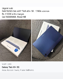 samusung Tablet A9 Plus