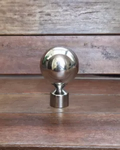Curtain rods end caps